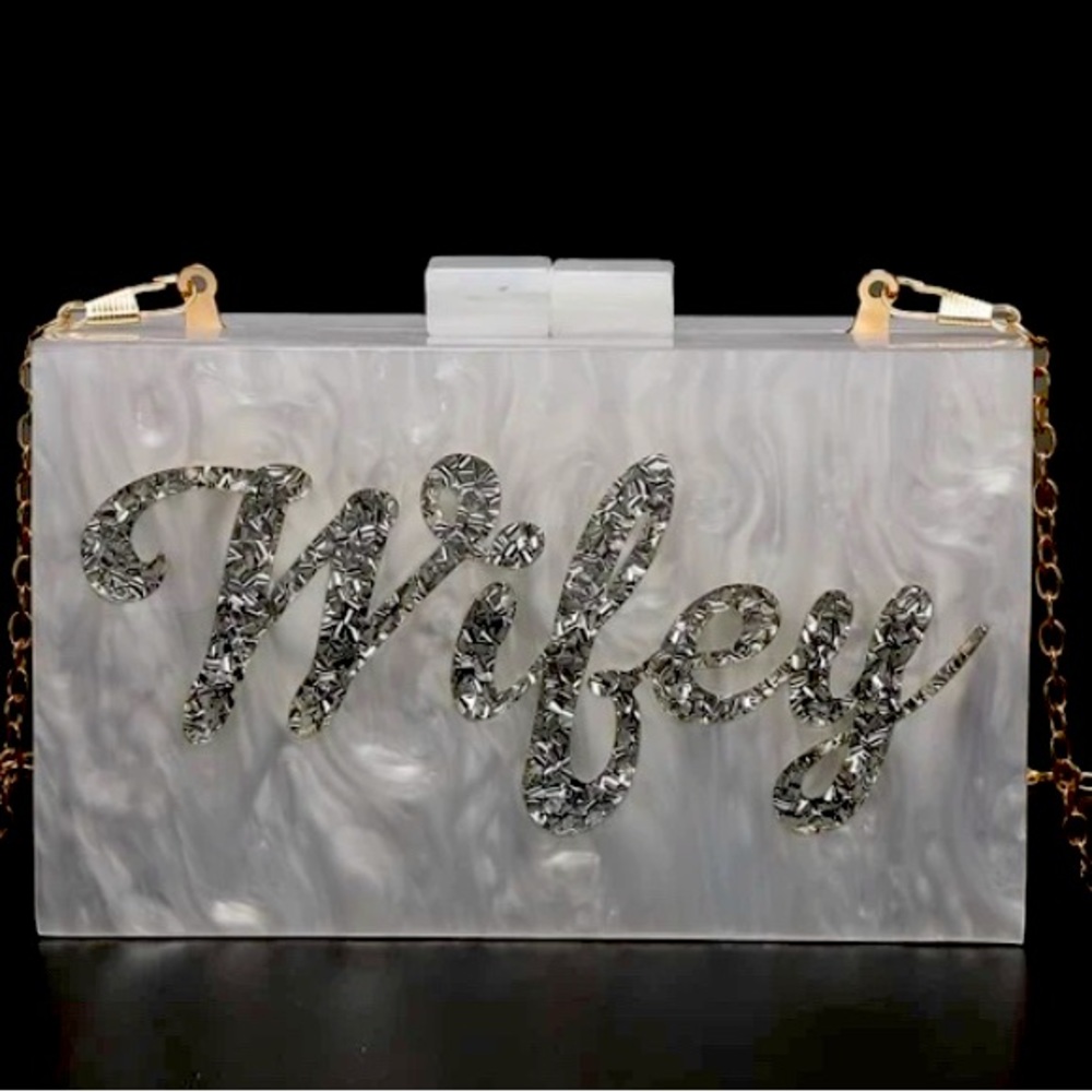 Wifey Clutch Purse Crossbody